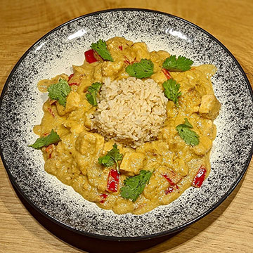 Mango-Curry-Tofu